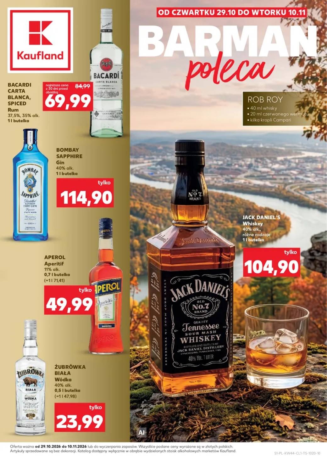 Kaufland Каталог 29.10–04.11.2026 — Страна 1
