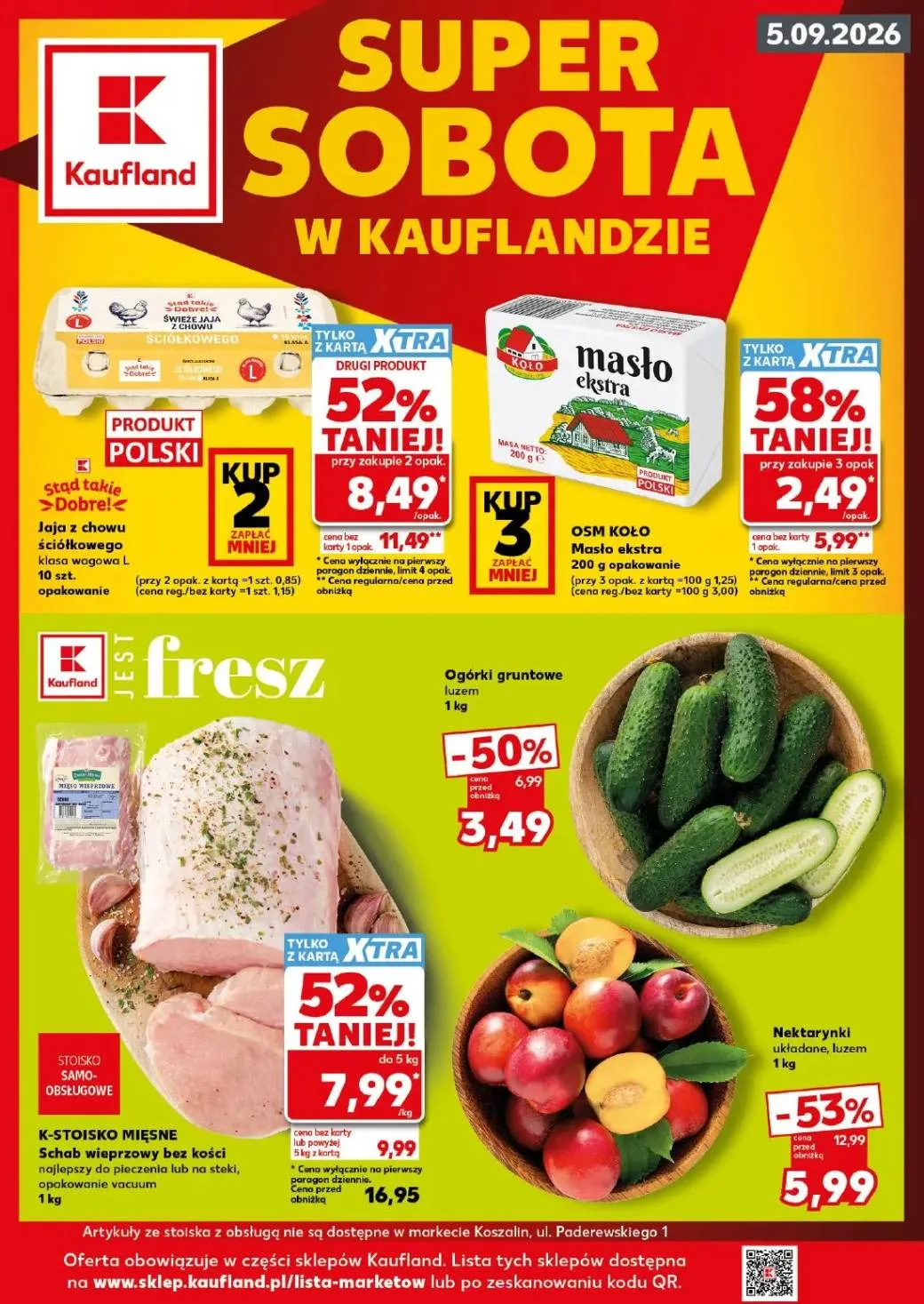 Kaufland Каталог 05.09–11.09.2026 — Страница 1