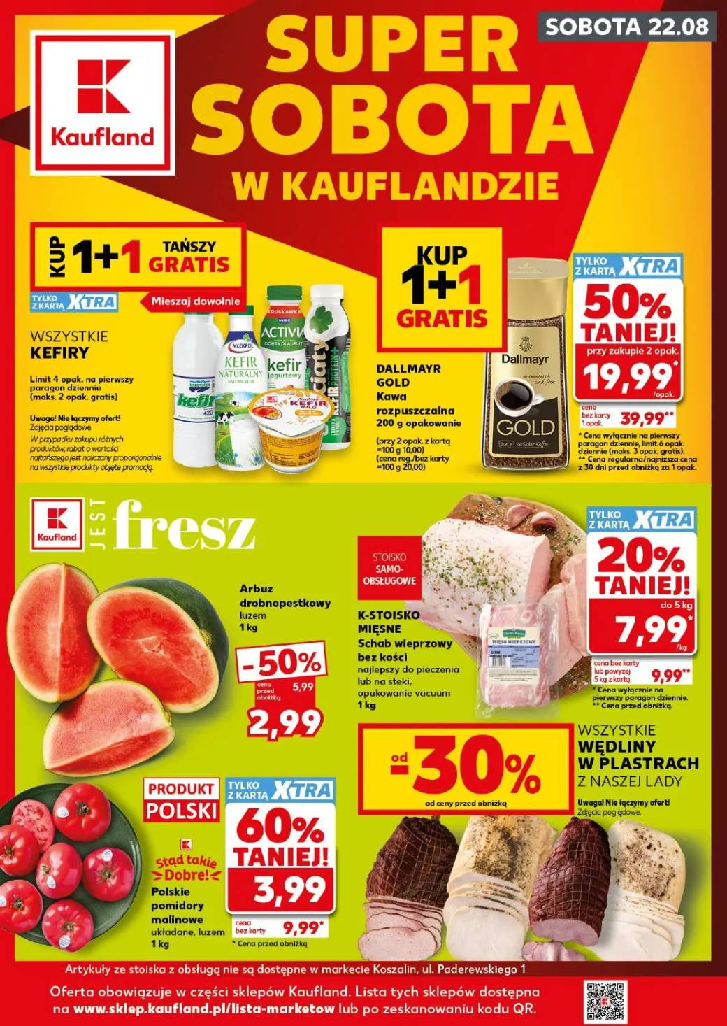 Kaufland עלון 22.08–28.08.2026 — עמוד 1