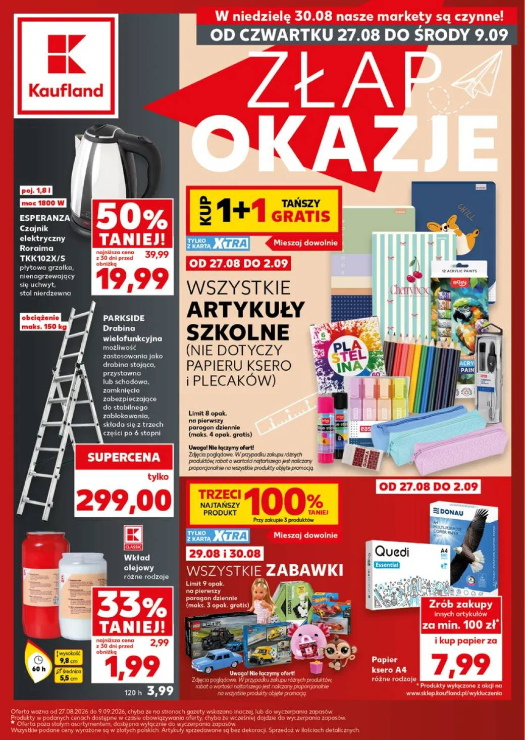 Kaufland კატალოგი 27.08–02.09.2026 — გვ. 1