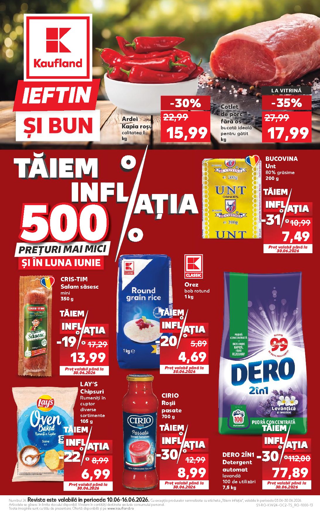 Kaufland Каталог 10.06–16.06.2026 — Страна 1