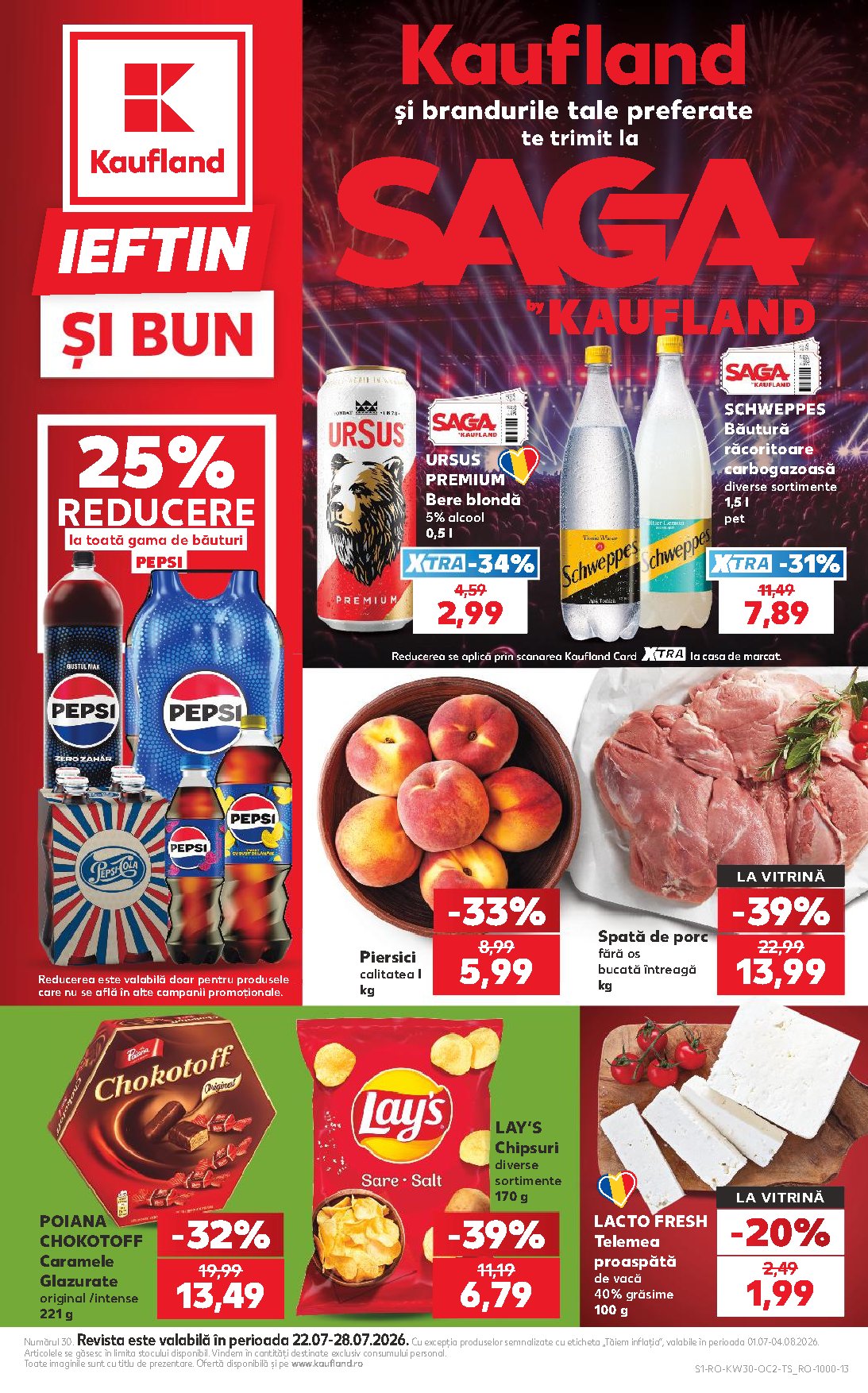 Kaufland Gazetka 22.07–28.07.2026 — Strona 1