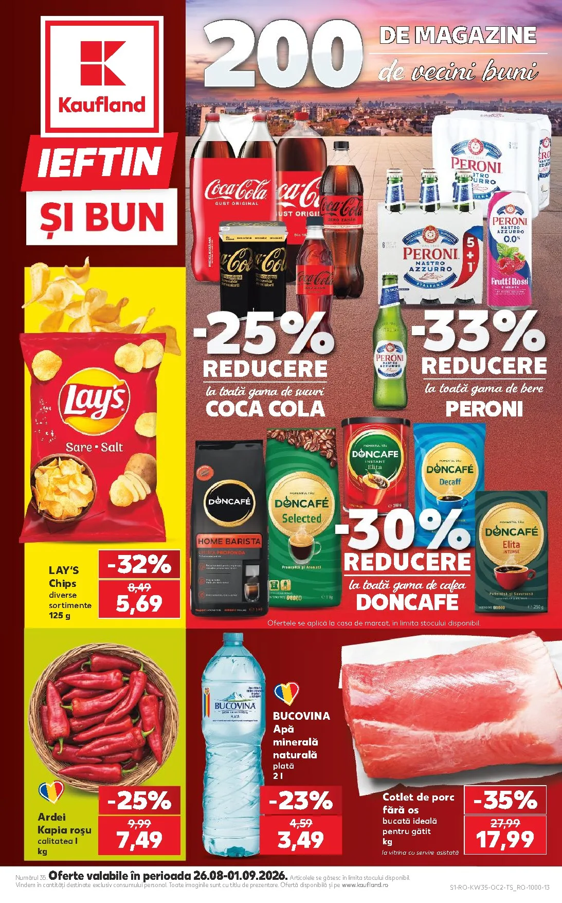 Kaufland Katalog 26.08–01.09.2026 — Sahifa 1