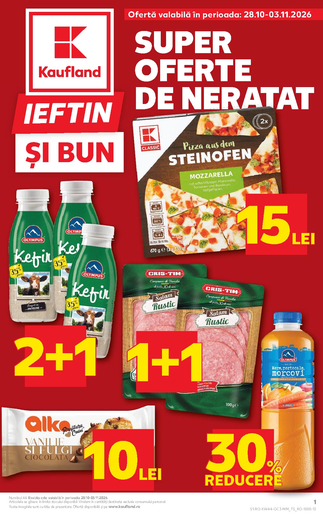 Kaufland Gazetka 28.10–03.11.2026 — Strona 1