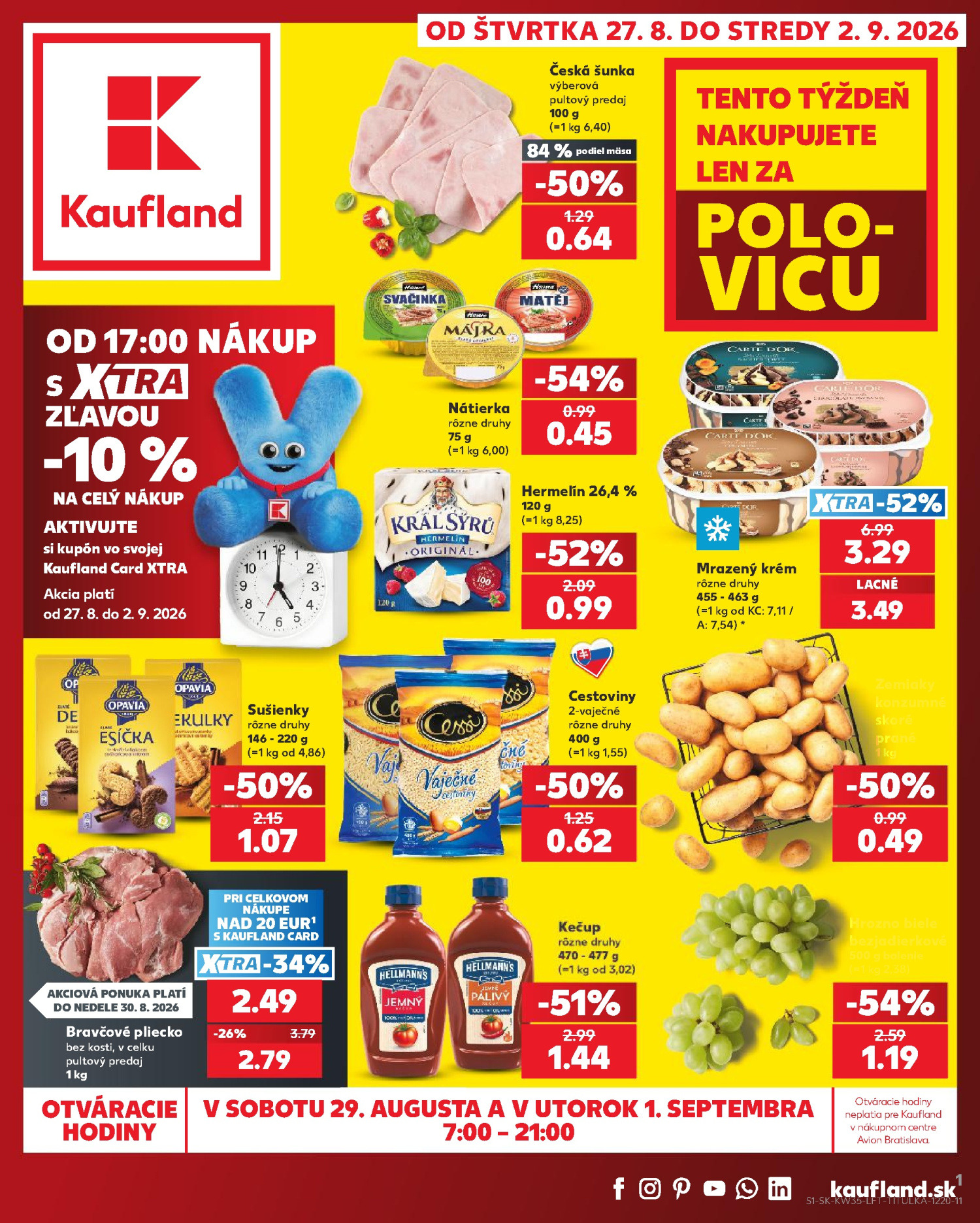 Kaufland Szórólap 20.08–26.08.2026 — Oldal 1