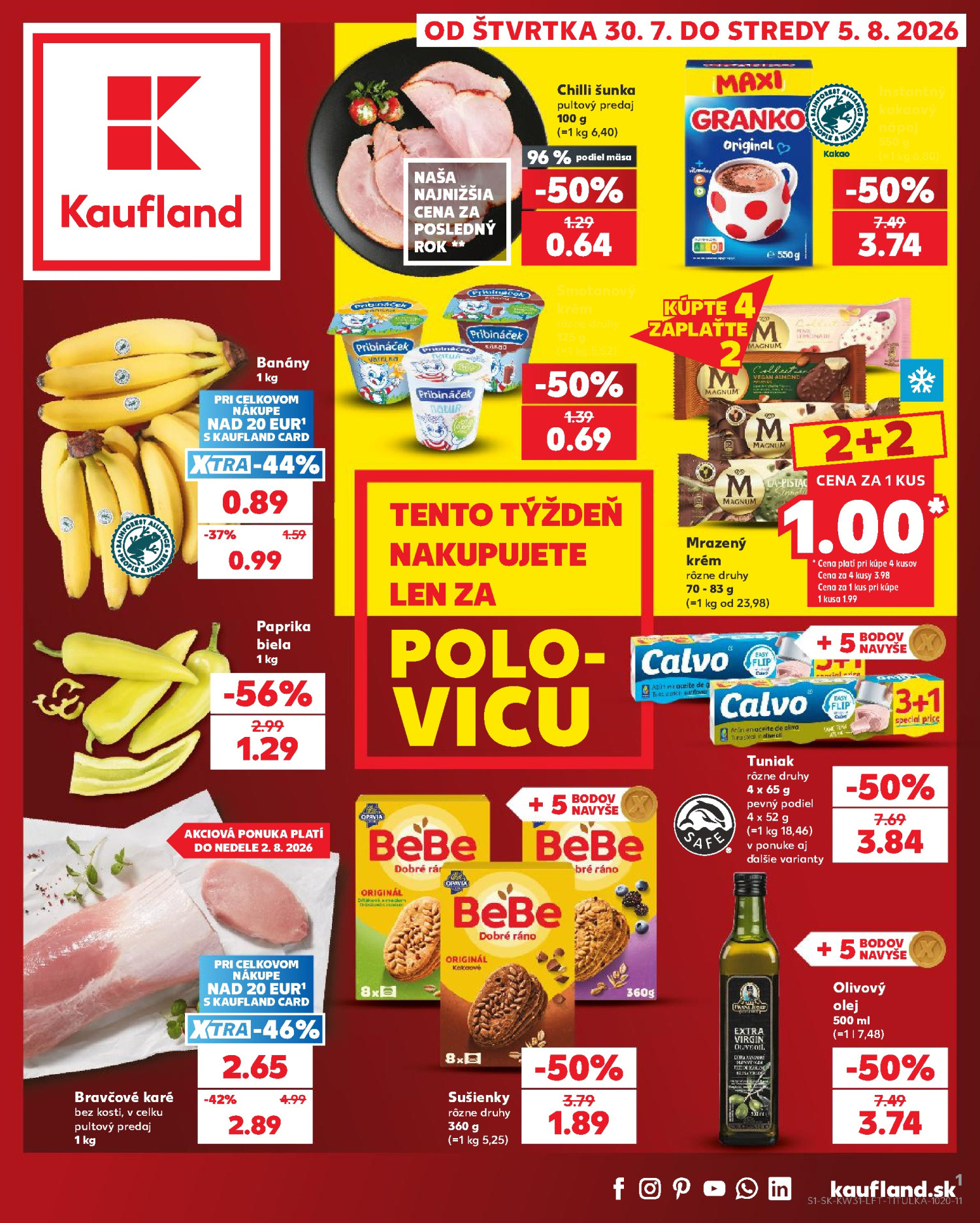 Kaufland Prospekt 30.07–05.08.2026 — Seite 1