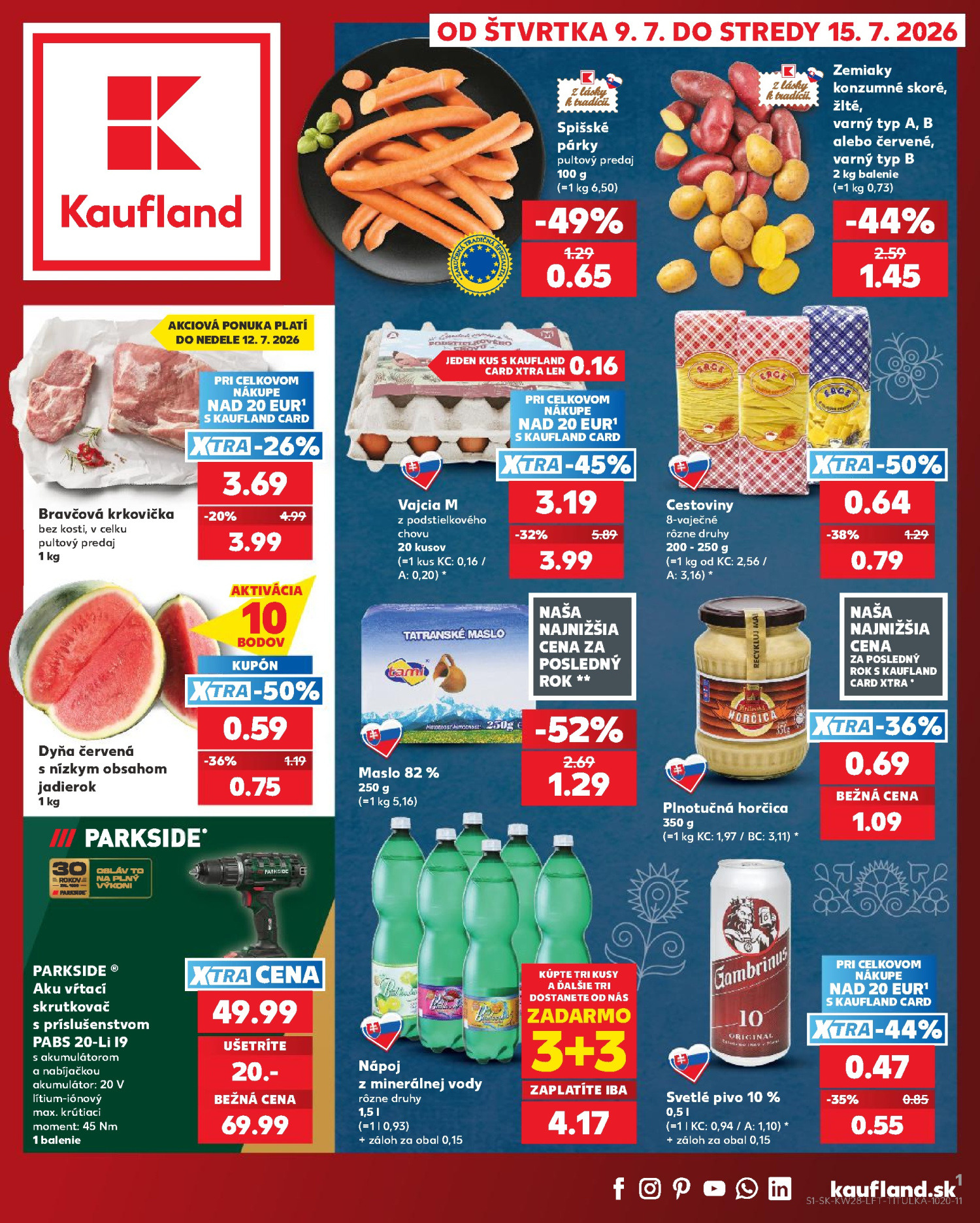 Kaufland Flyer 09.07–15.07.2026 — Page 1