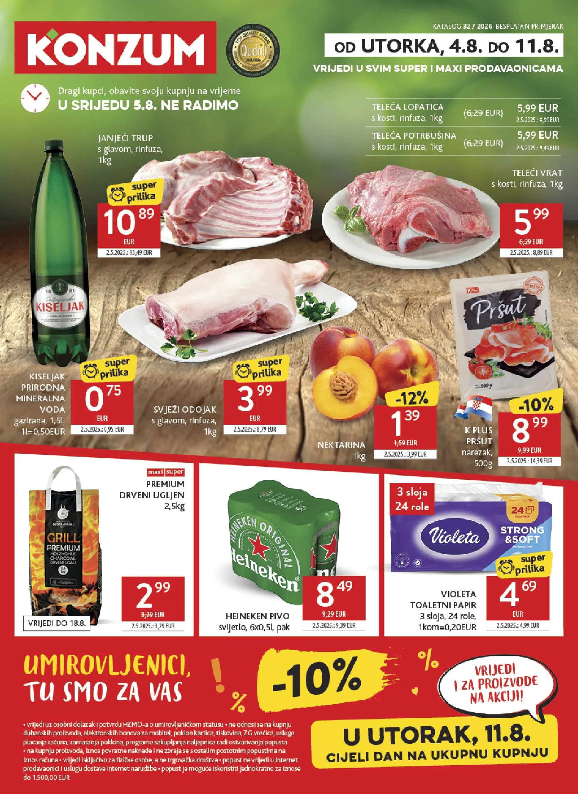 Konzum Catalog 04.08–11.08.2026 — Pagina 1