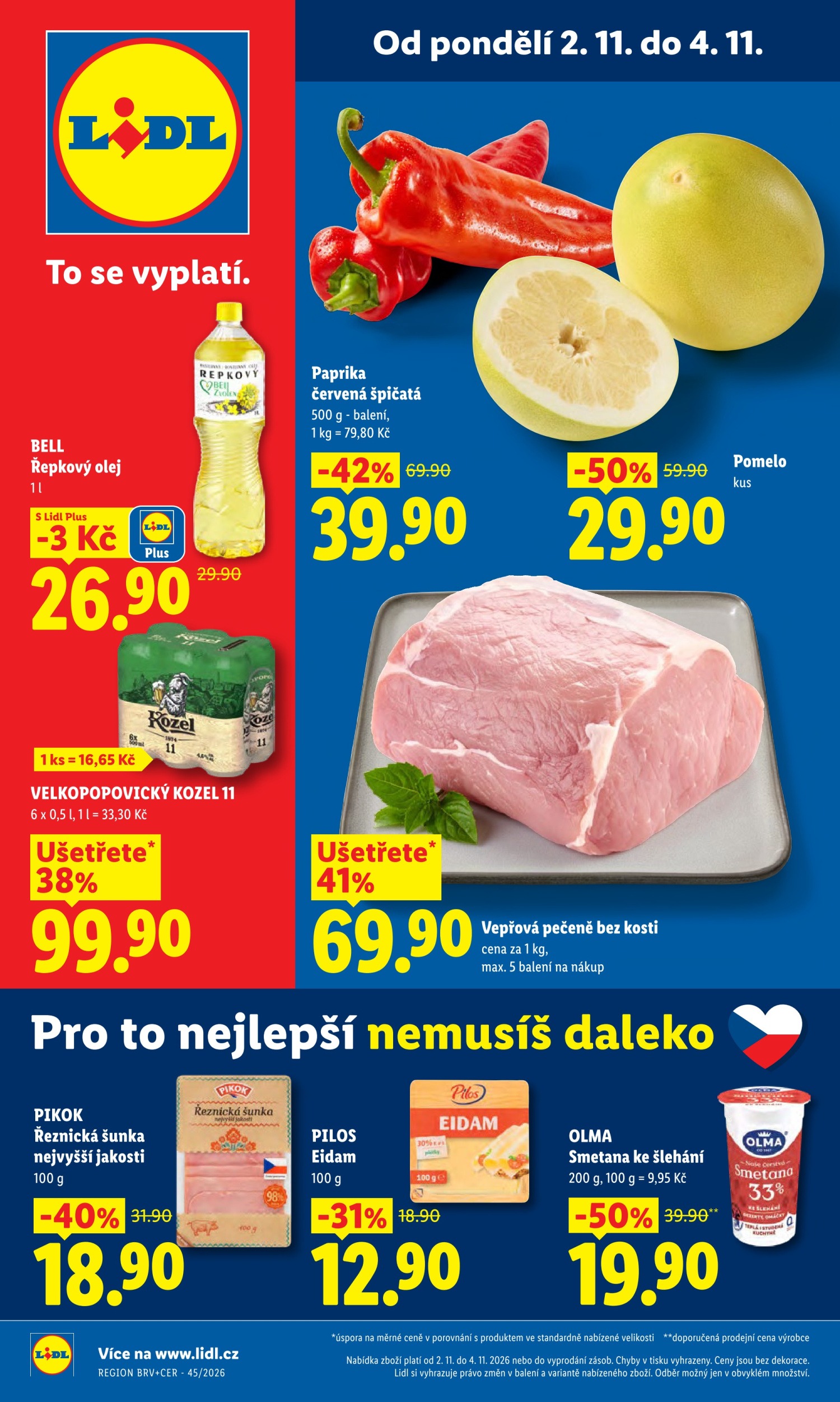 Lidl Szórólap 29.10–01.11.2026 — Oldal 1