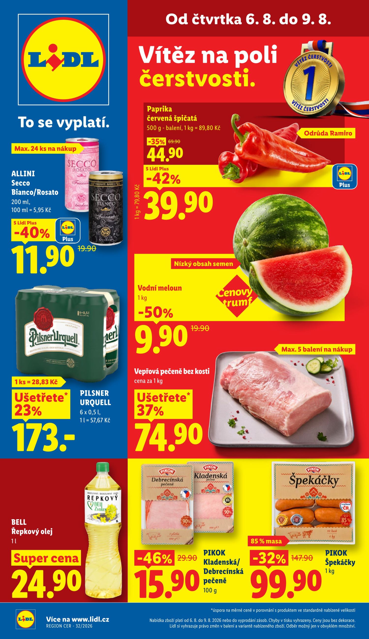 Lidl Prospectus 06.08–09.08.2026 — Page 1