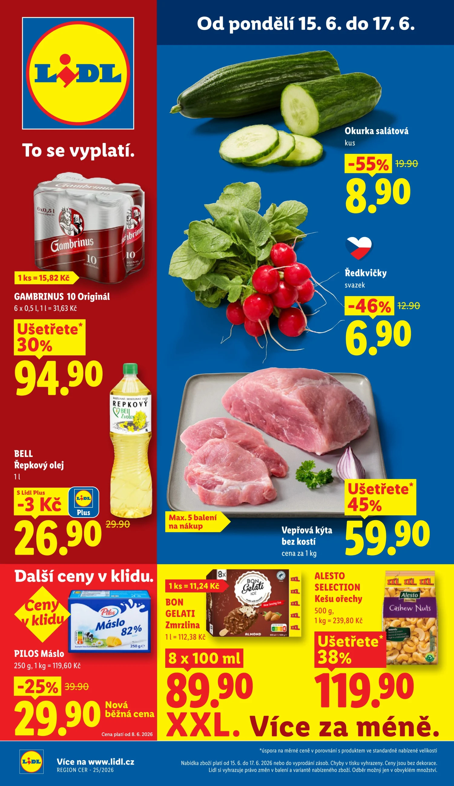 Lidl Gazetka 15.06–17.06.2026 — Strona 1