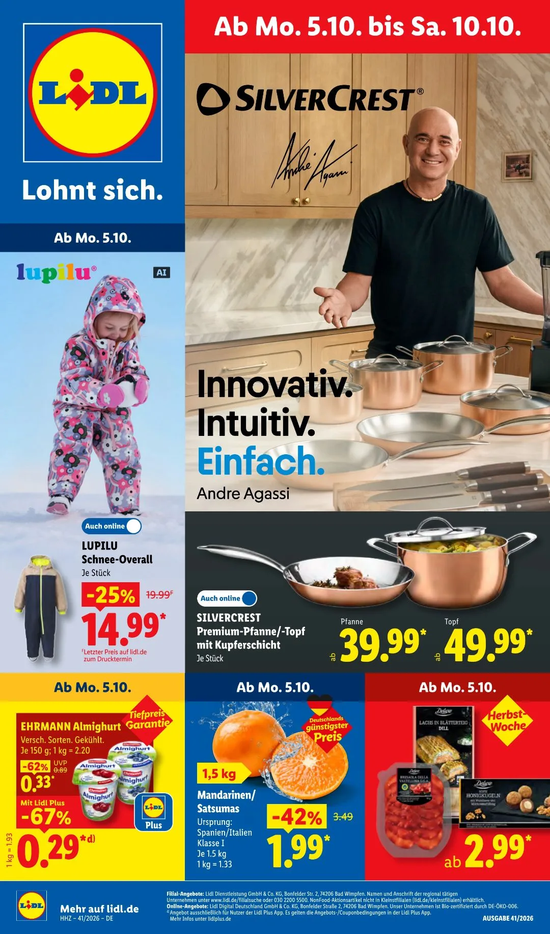 Lidl עלון 04.10–10.10.2026 — עמוד 1