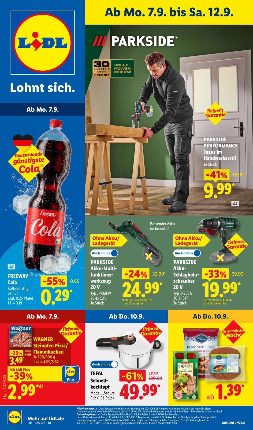 Lidl Gazetka 06.09–12.09.2026 — Strona 1