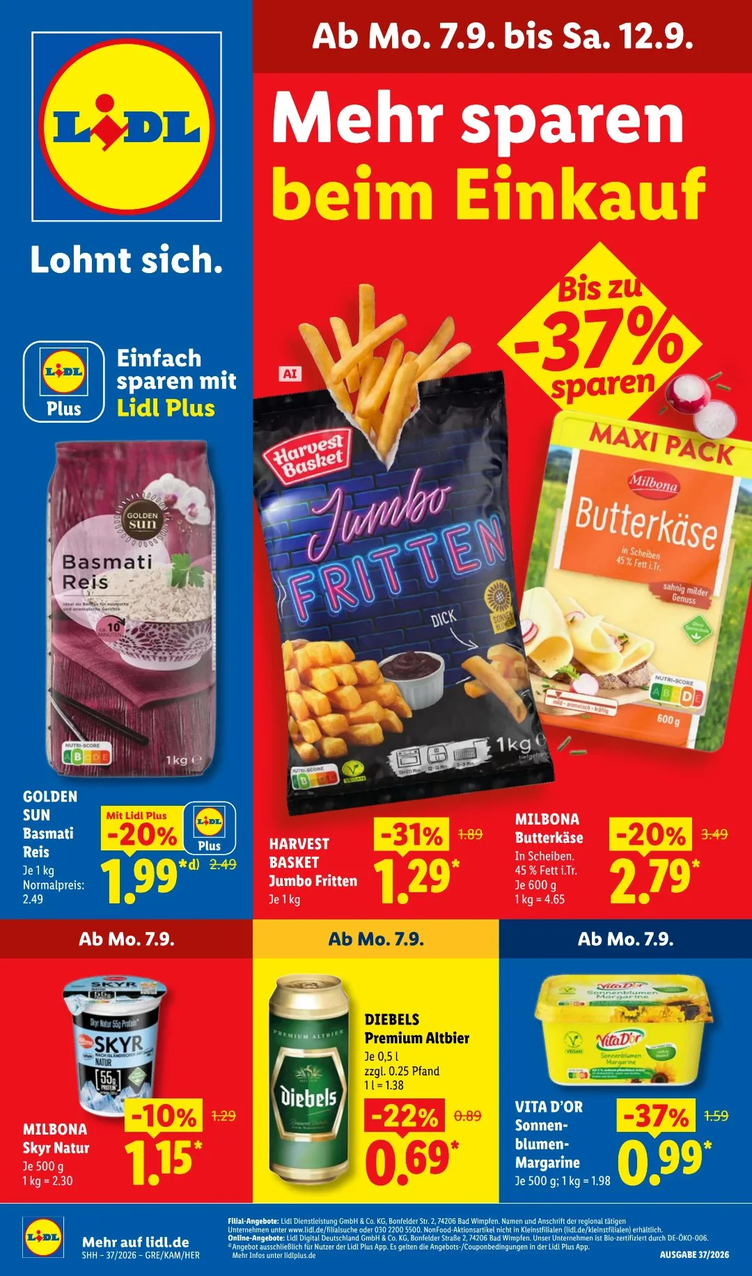 Lidl Gazetka 06.09–12.09.2026 — Strona 1