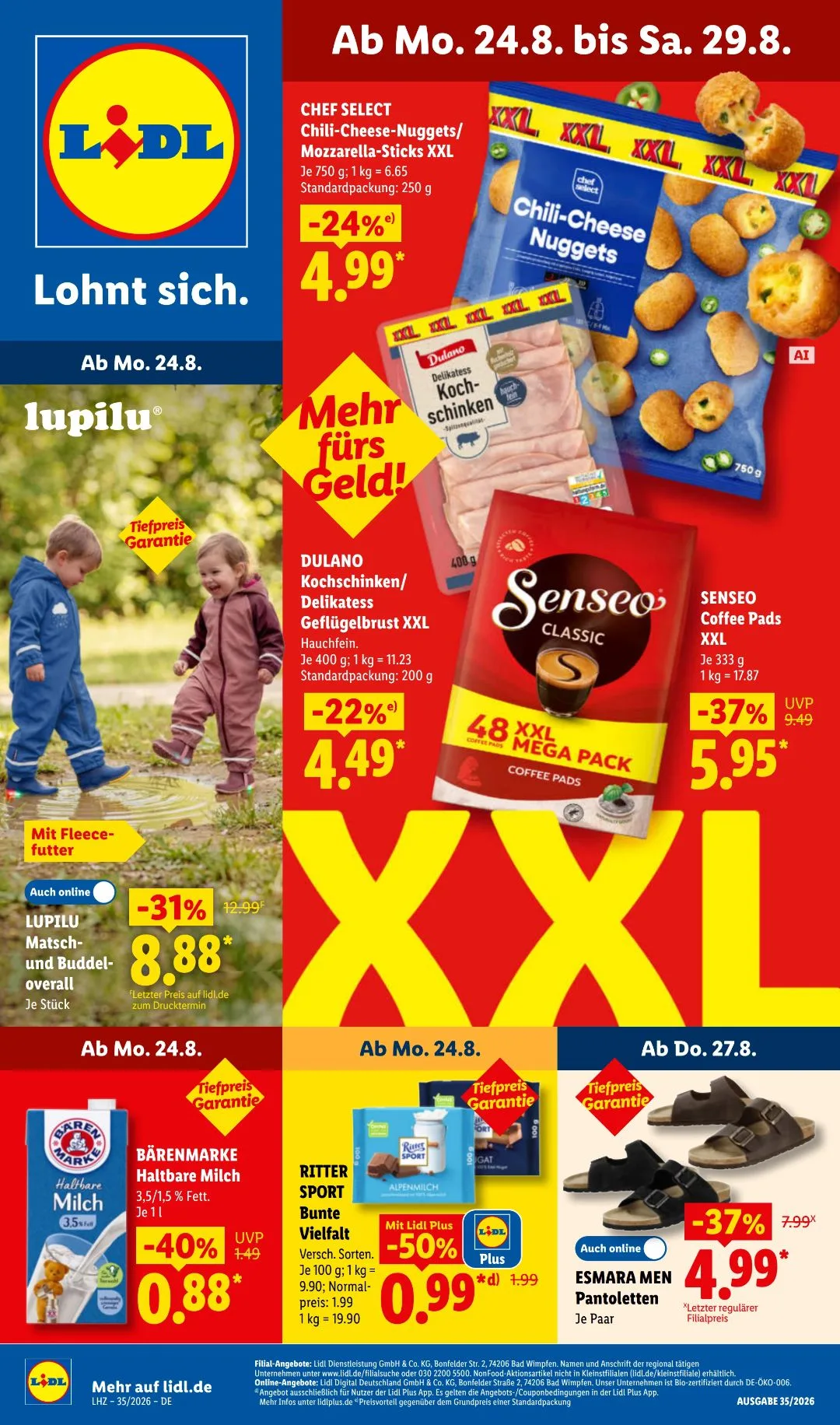 Lidl Gazetka 23.08–29.08.2026 — Strona 1