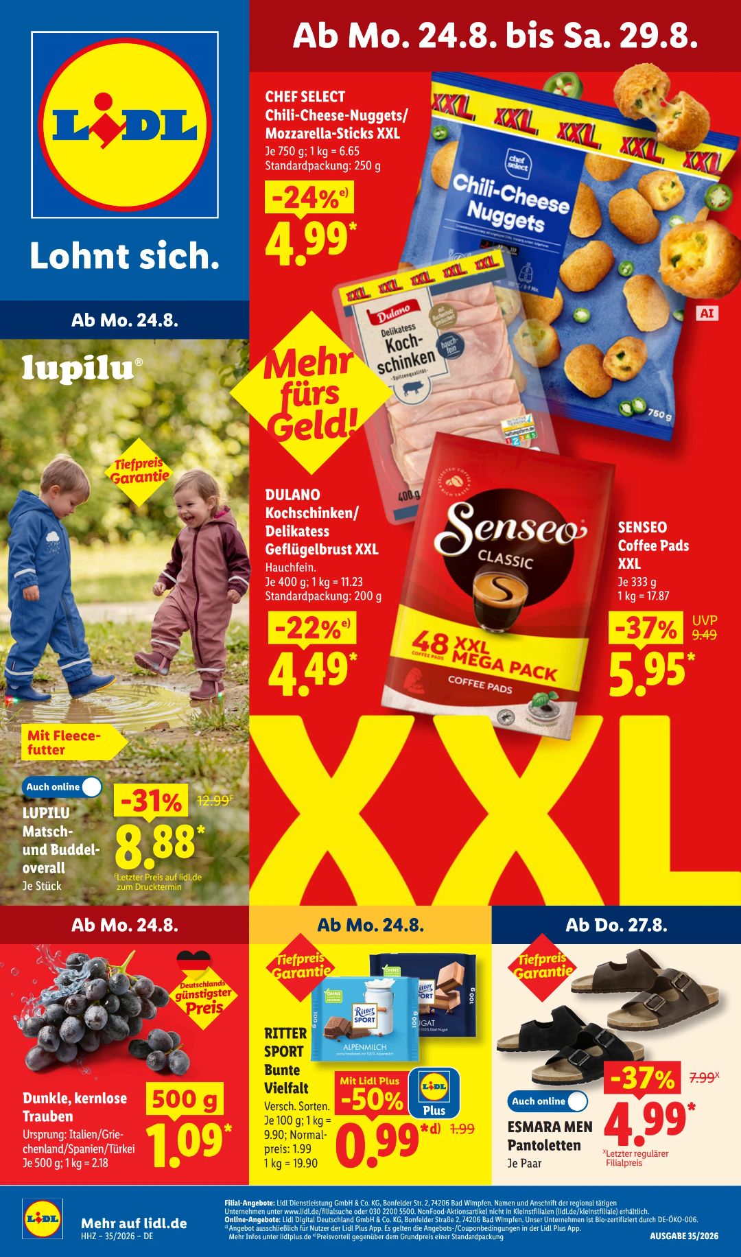 Lidl עלון 23.08–29.08.2026 — עמוד 1