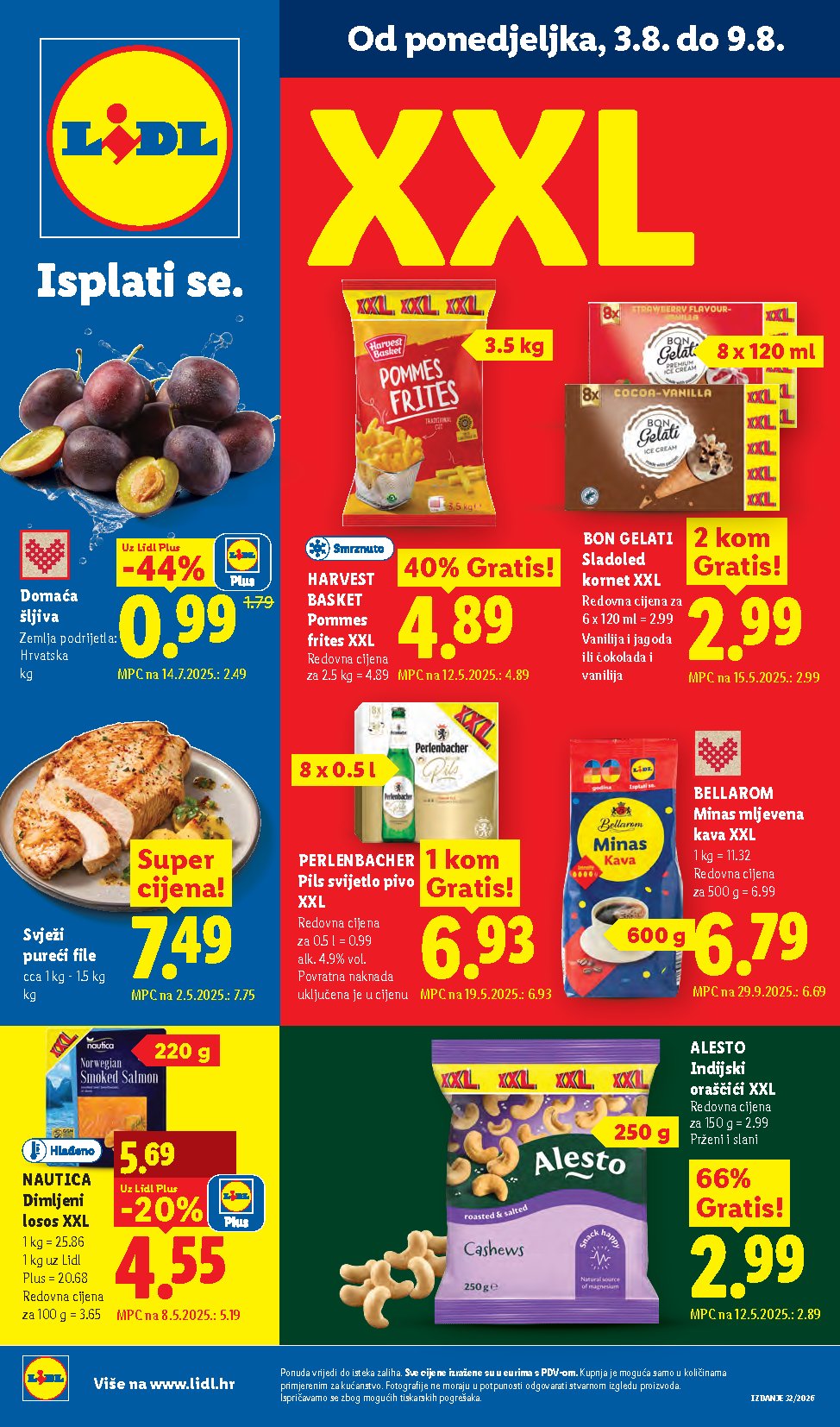 Lidl Gazetka 03.08–09.08.2026 — Strona 1