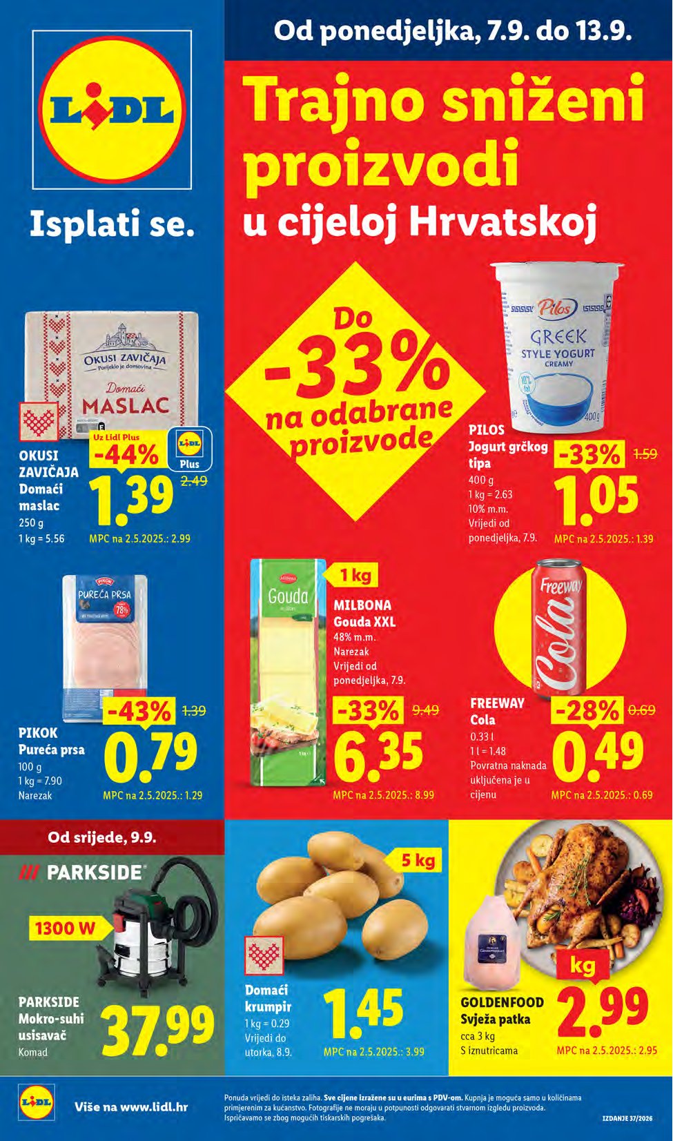 Lidl Gazetka 07.09–13.09.2026 — Strona 1