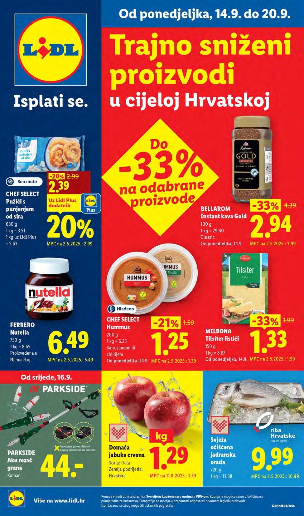 Lidl Gazetka 14.09–20.09.2026 — Strona 1
