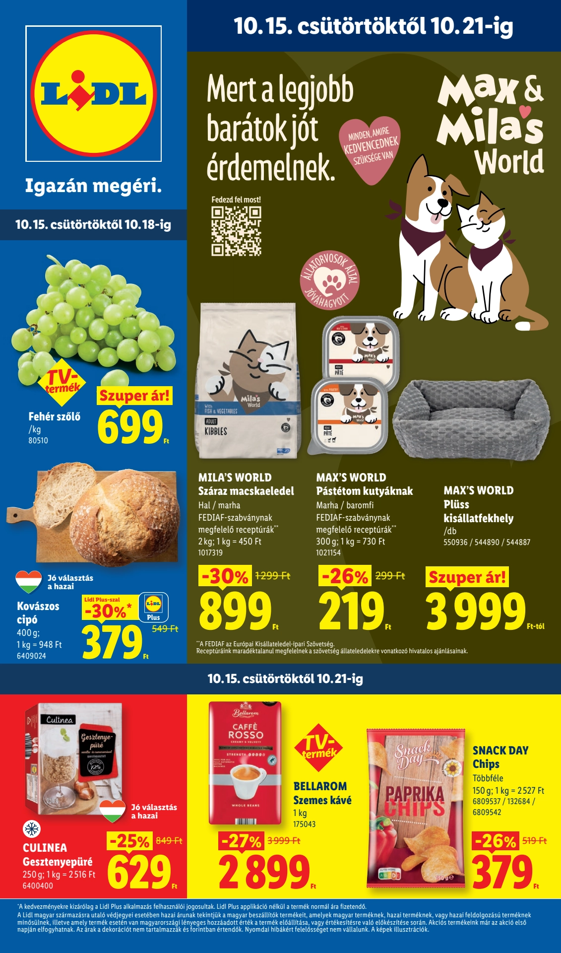 Lidl Szórólap 15.10–21.10.2026 — Oldal 1