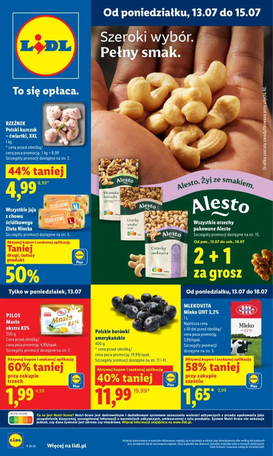 Lidl Gazetka 13.07–19.07.2026 — Strona 1