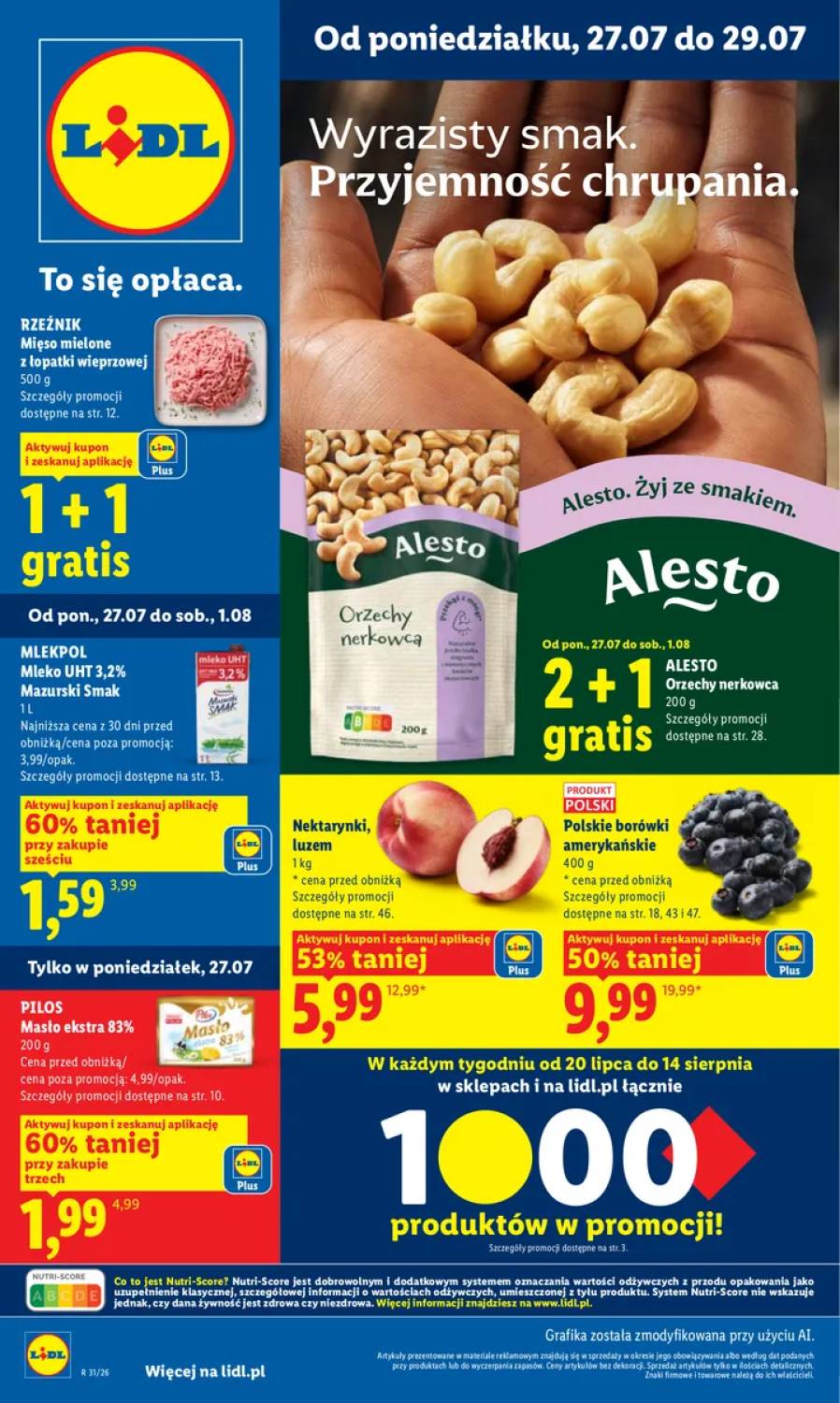 Lidl Prospekt 27.07–02.08.2026 — Seite 1