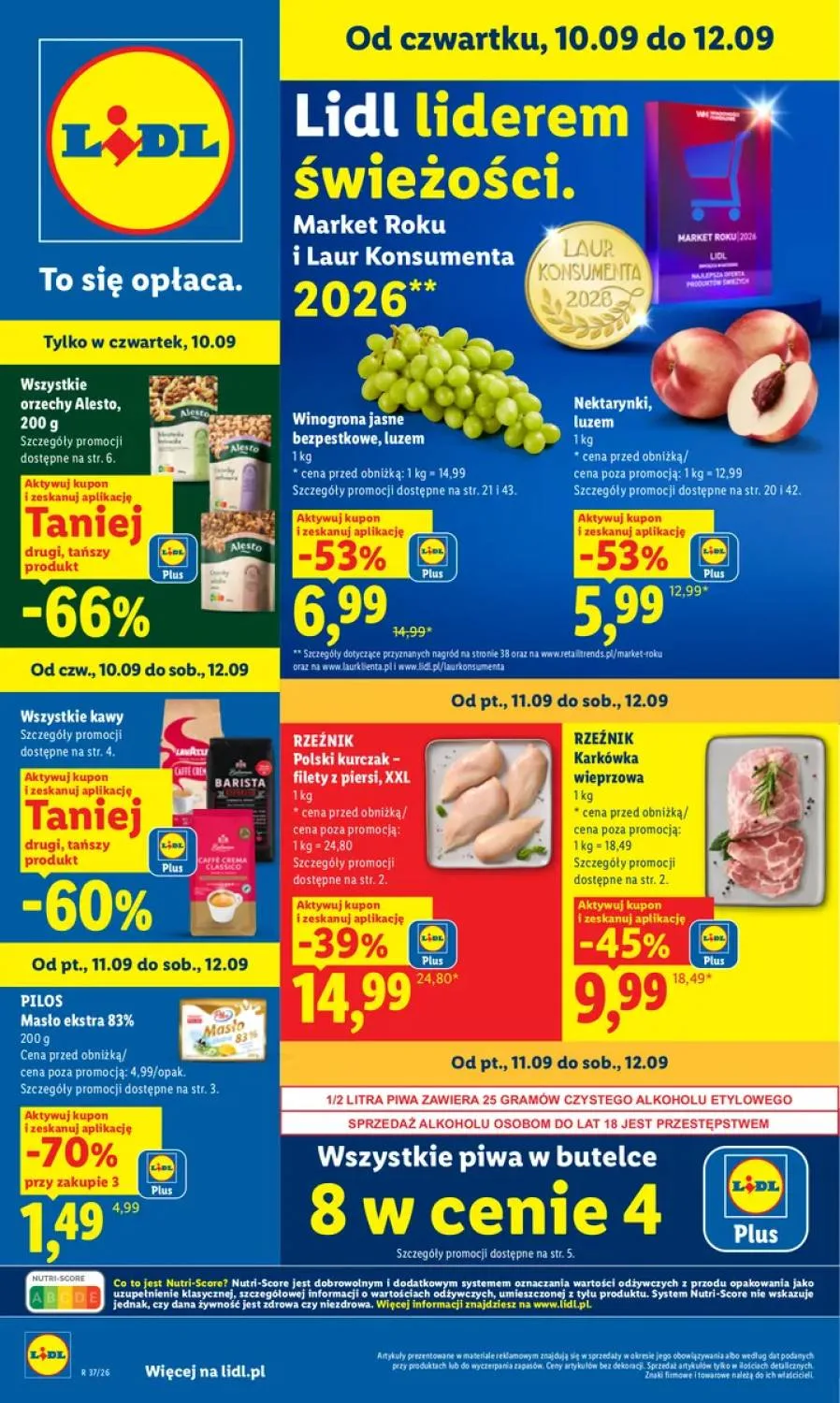 Lidl Leták 10.09–16.09.2026 — Strana 1