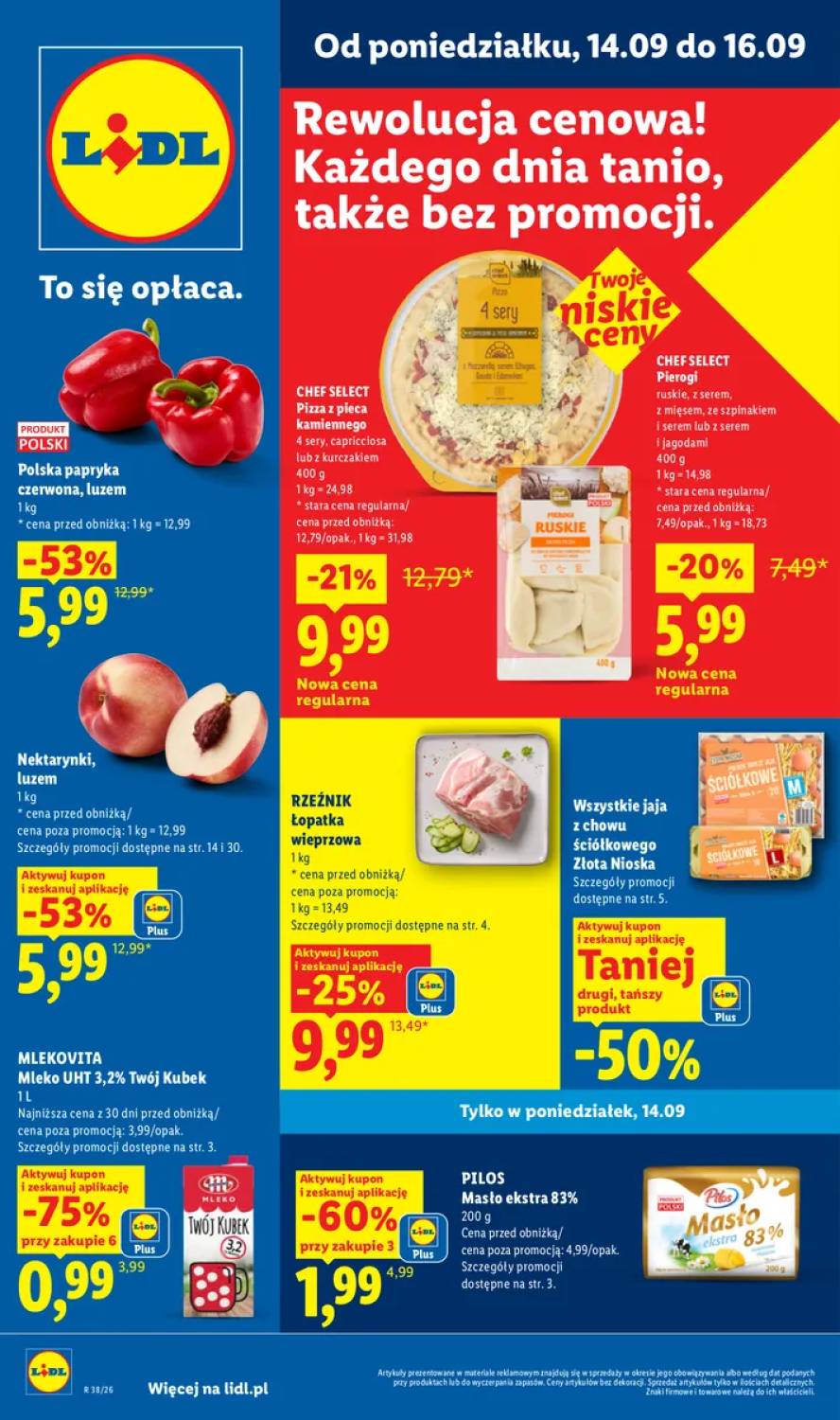 Lidl Fletushkë 14.09–20.09.2026 — Faqe 1