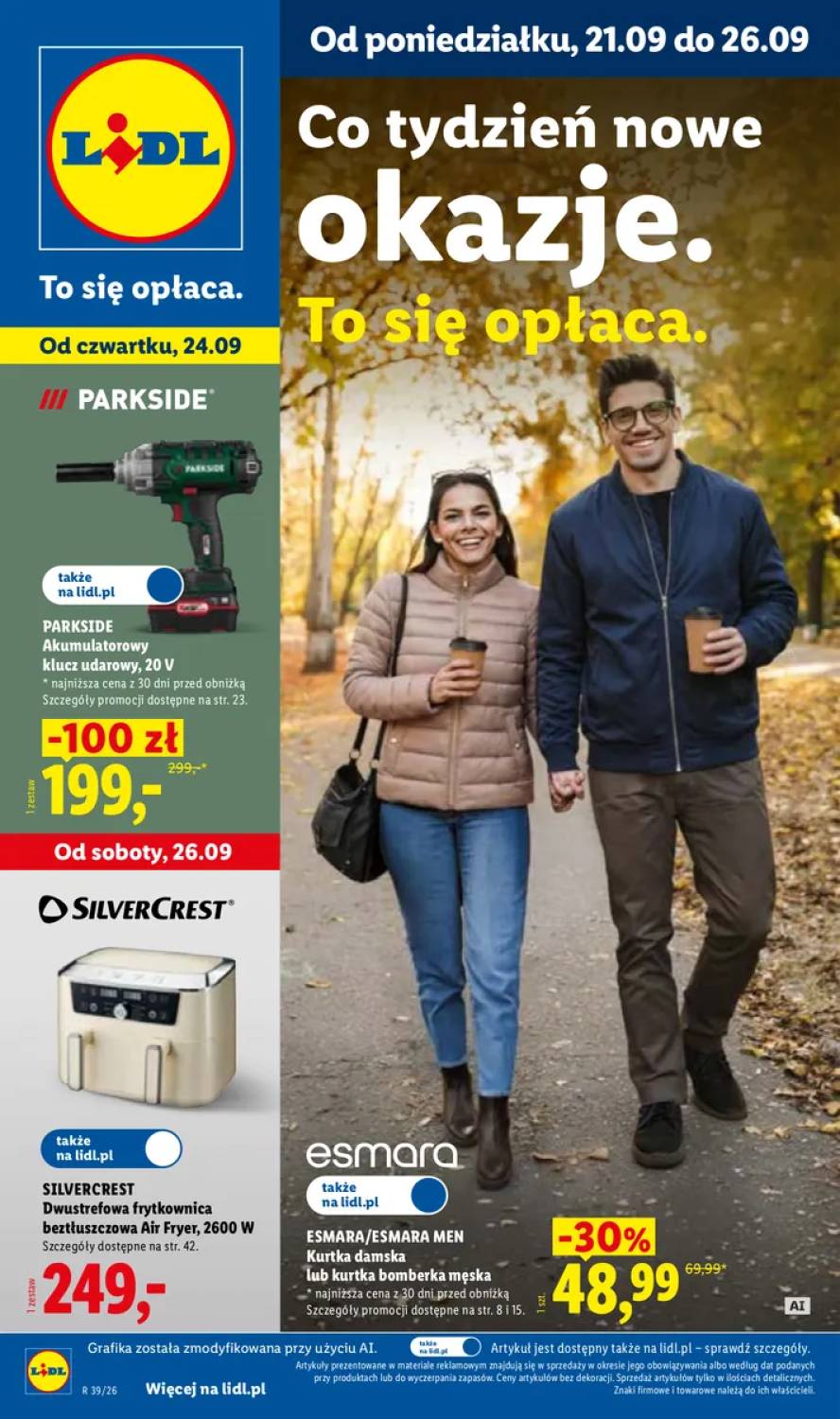 Lidl Leták 21.09–27.09.2026 — Strana 1