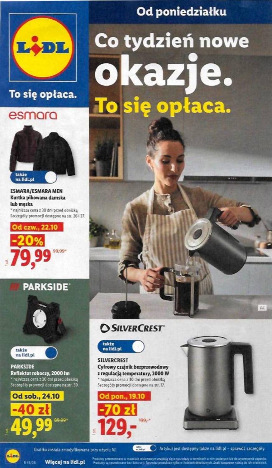Lidl Gazetka 19.10–25.10.2026 — Strona 1