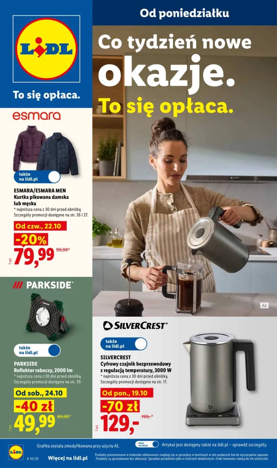 Lidl Gazetka 19.10–25.10.2026 — Strona 1