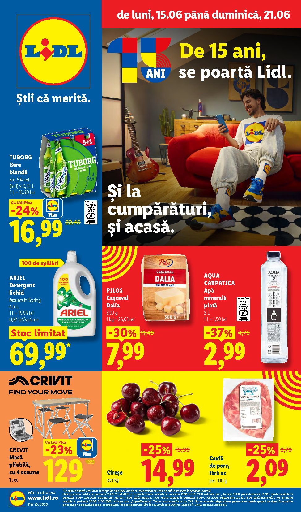 Lidl Gazetka 15.06–21.06.2026 — Strona 1