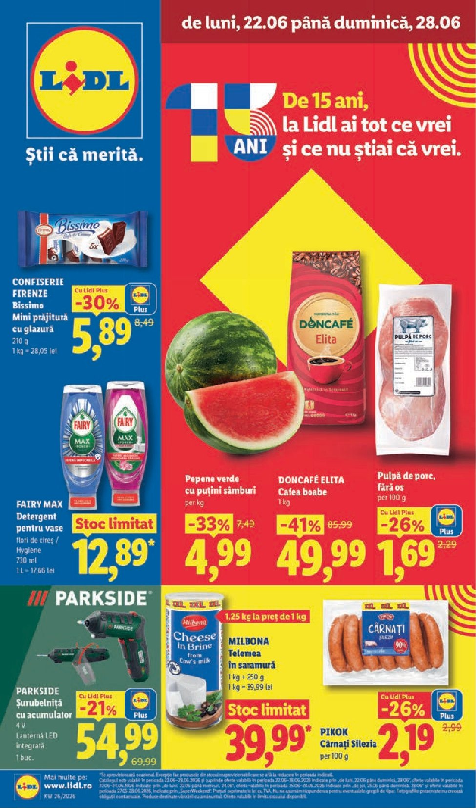 Lidl Կատալոգ 22.06–28.06.2026 — Էջ 1