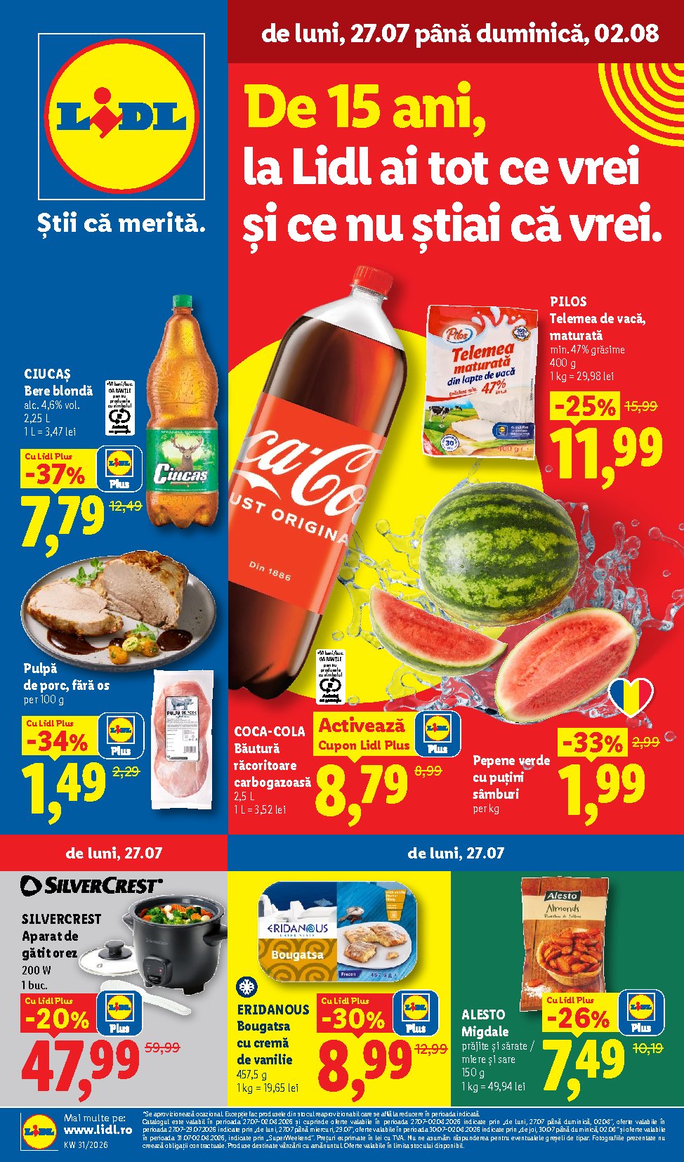 Lidl Folleto 27.07–02.08.2026 — Página 1