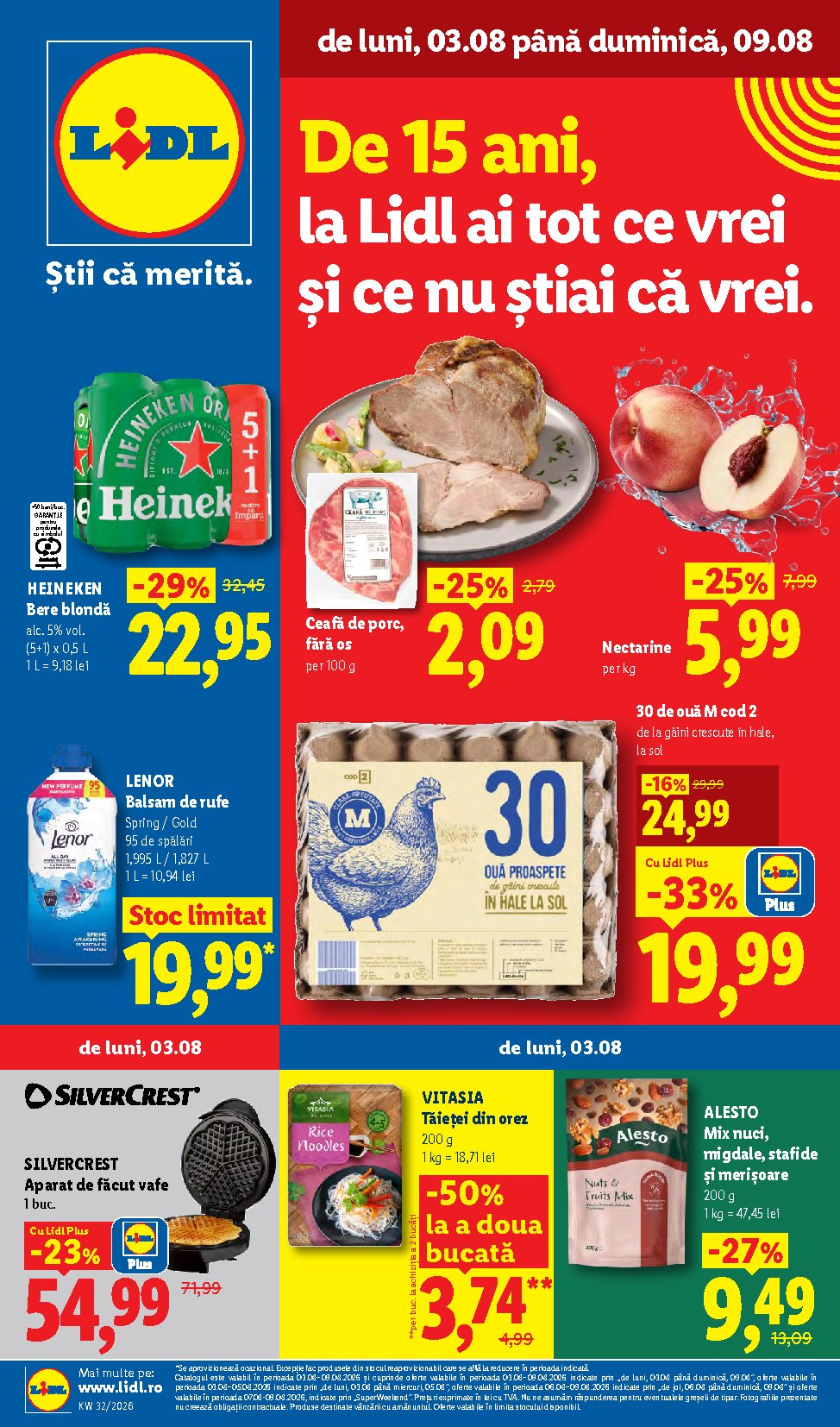 Lidl Gazetka 03.08–09.08.2026 — Strona 1