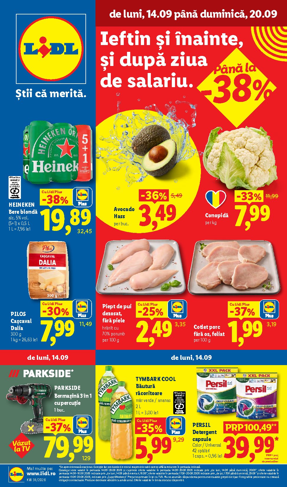 Lidl Gazetka 14.09–20.09.2026 — Strona 1