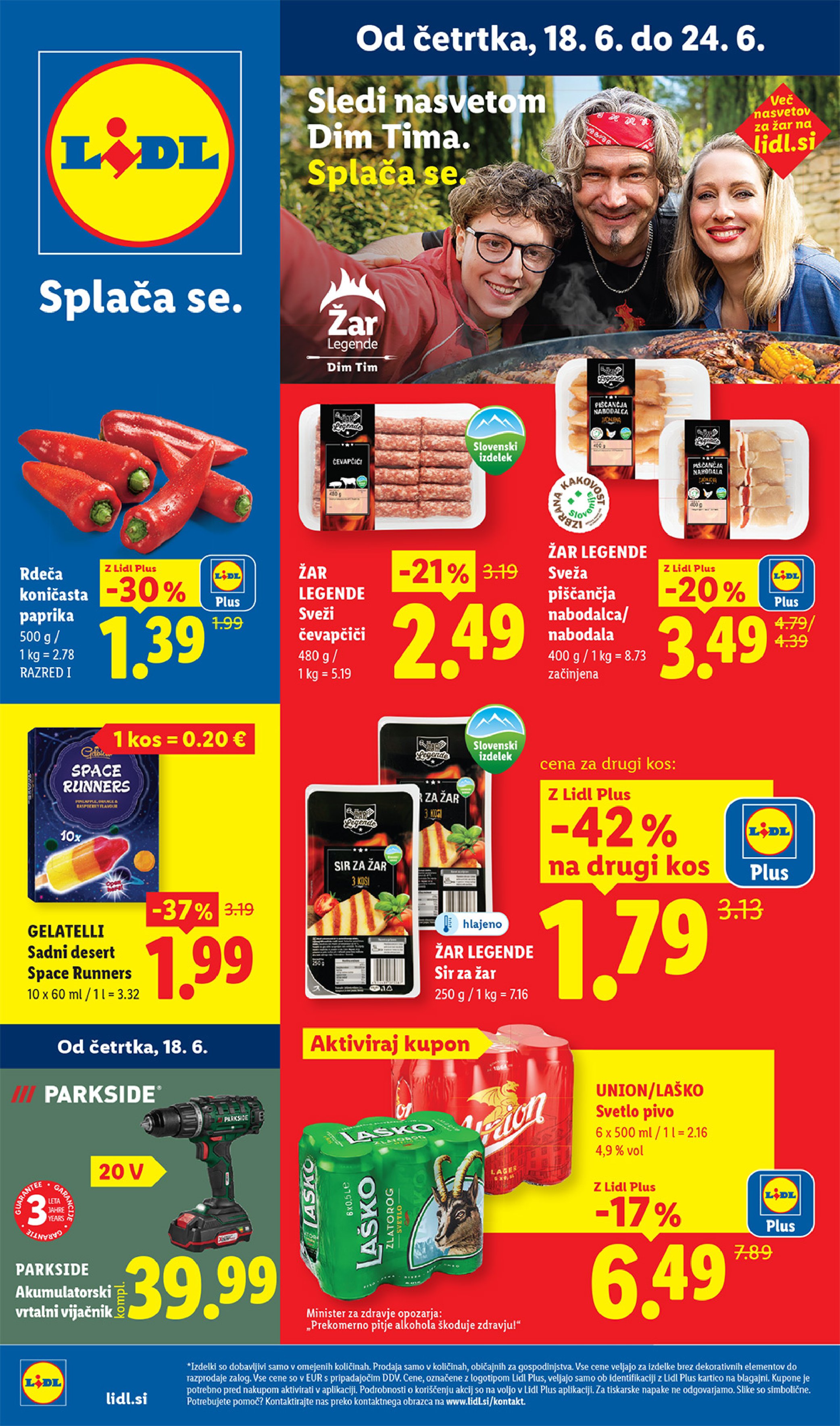 Lidl Gazetka 18.06–24.06.2026 — Strona 1