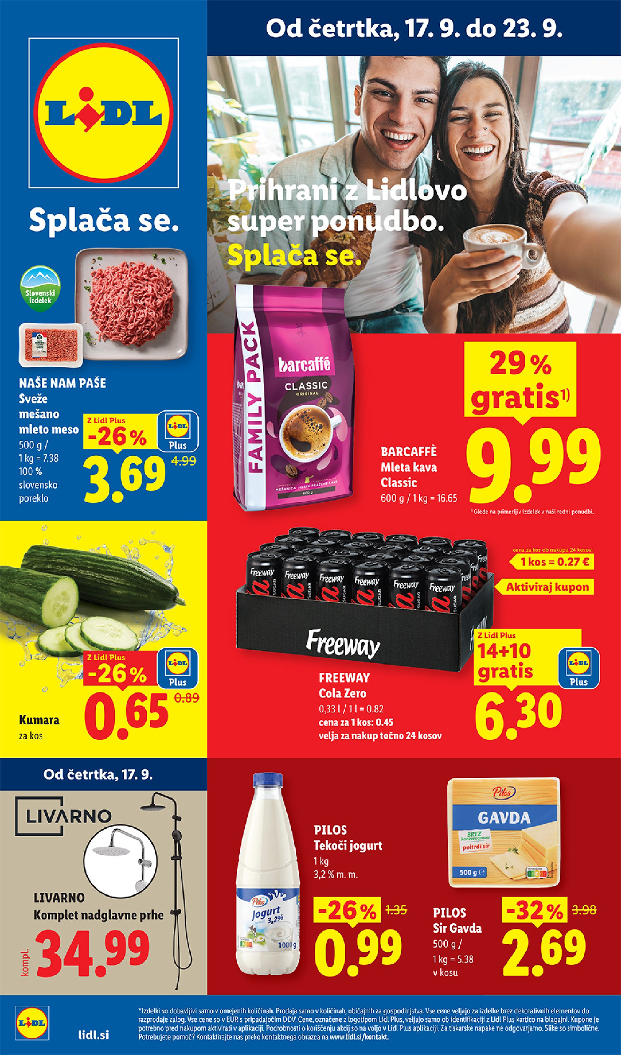 Lidl Volantino 17.09–23.09.2026 — Pagina 1