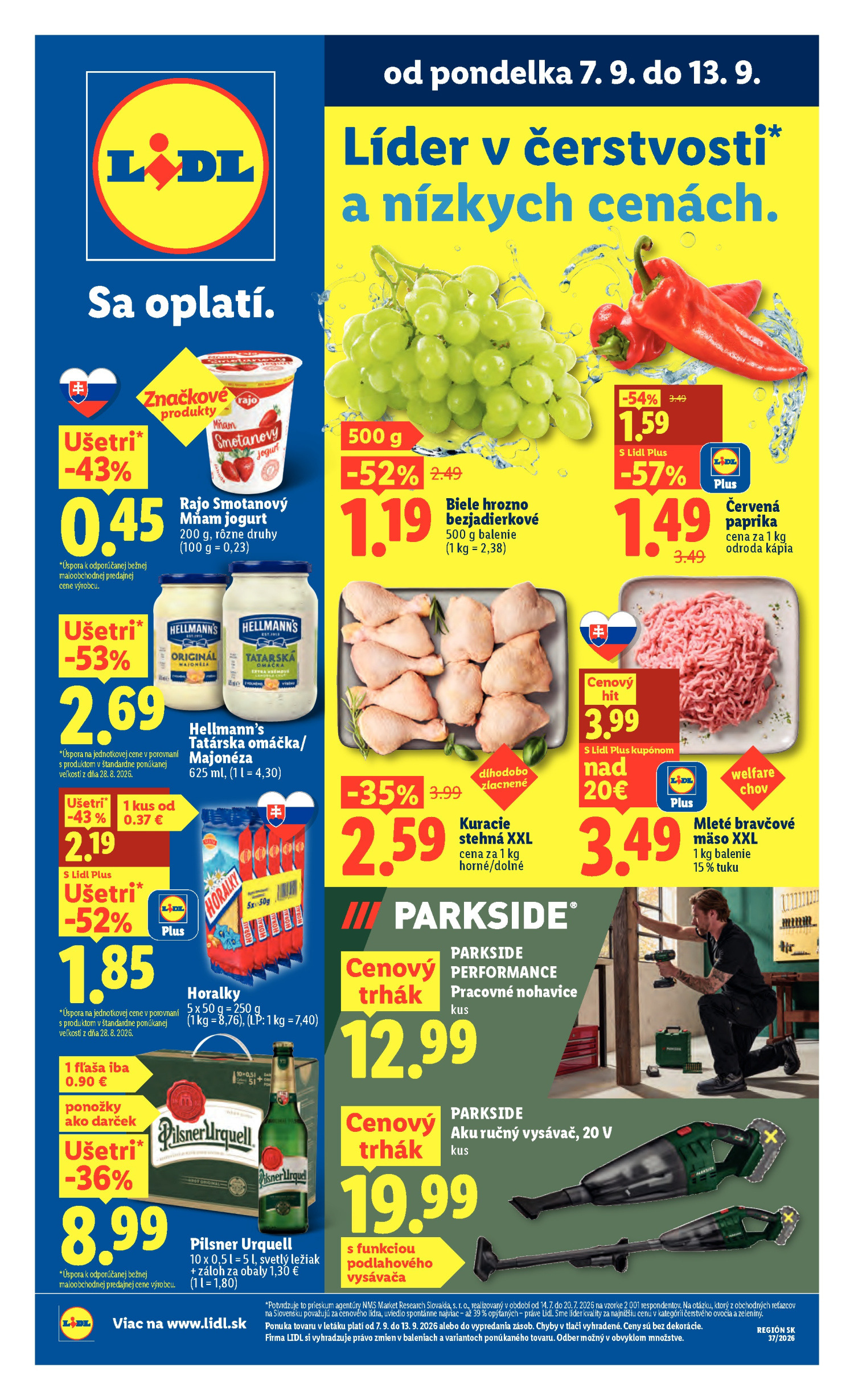 Lidl Gazetka 07.09–13.09.2026 — Strona 1