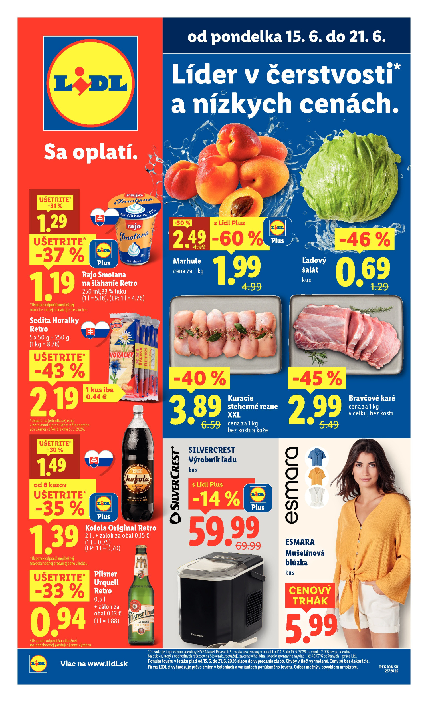 Lidl Газетка 15.06–21.06.2026 — Сторінка 1