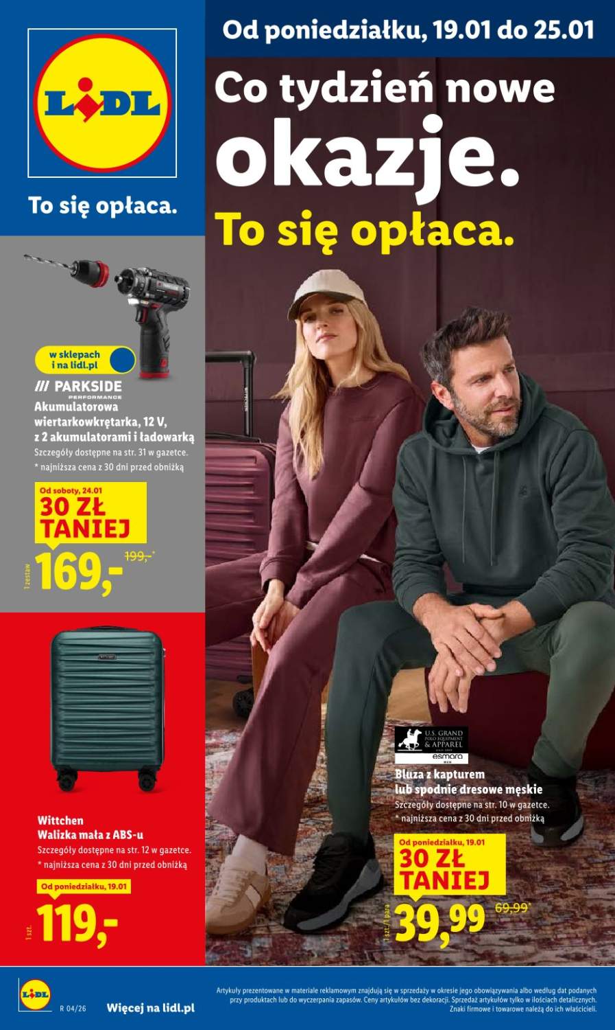 Lidl Gazetka 19.01–25.01.2026 — Strona 1