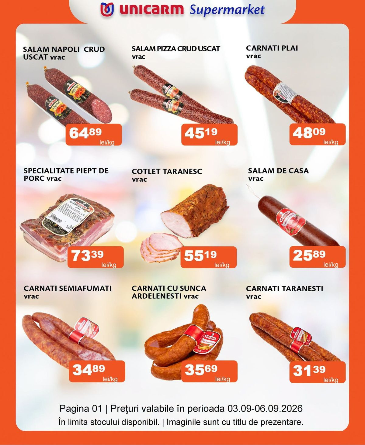 Mega Image Volantino 03.09–06.09.2026 — Pagina 1