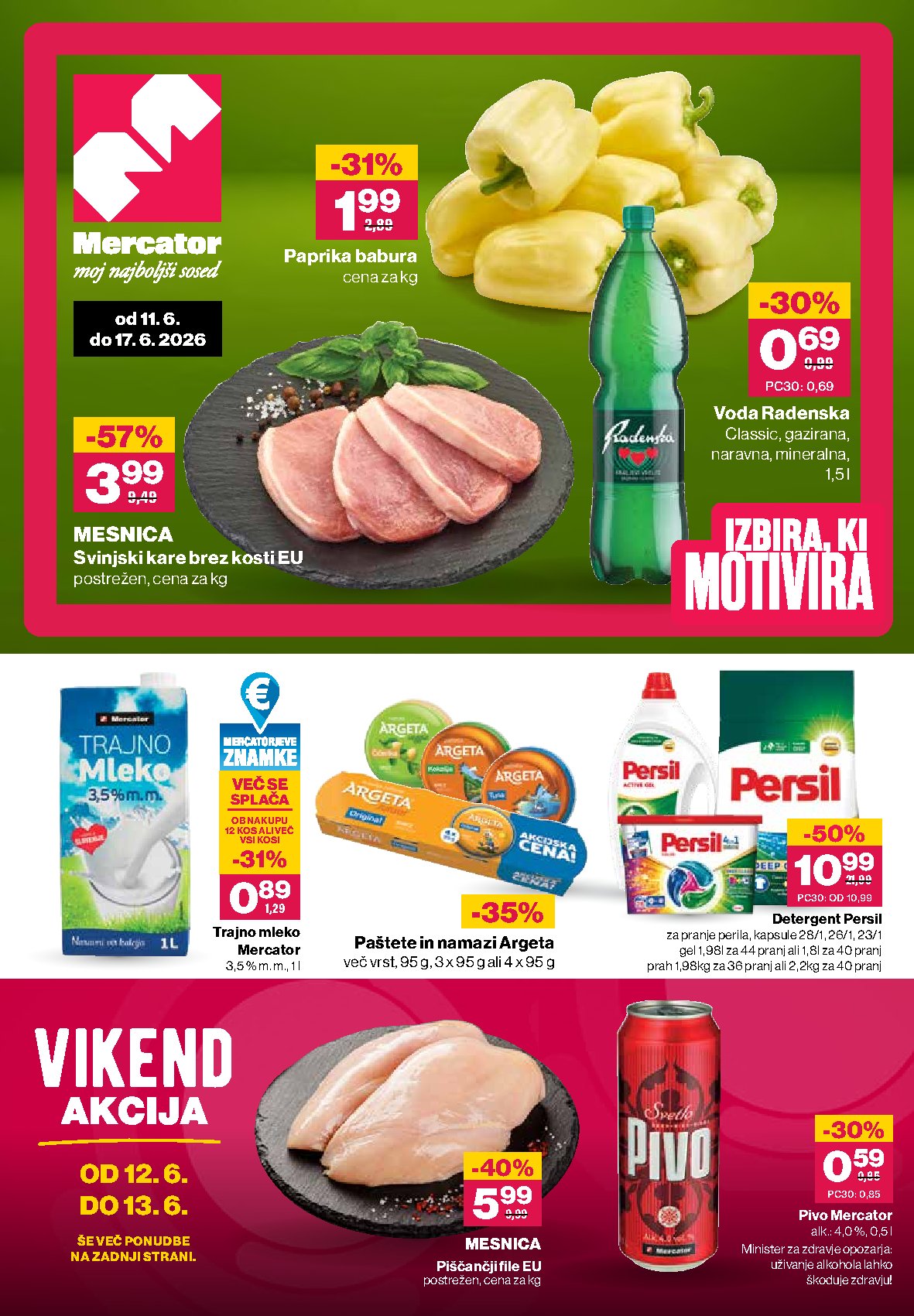 Mercator Gazetka 11.06–17.06.2026 — Strona 1