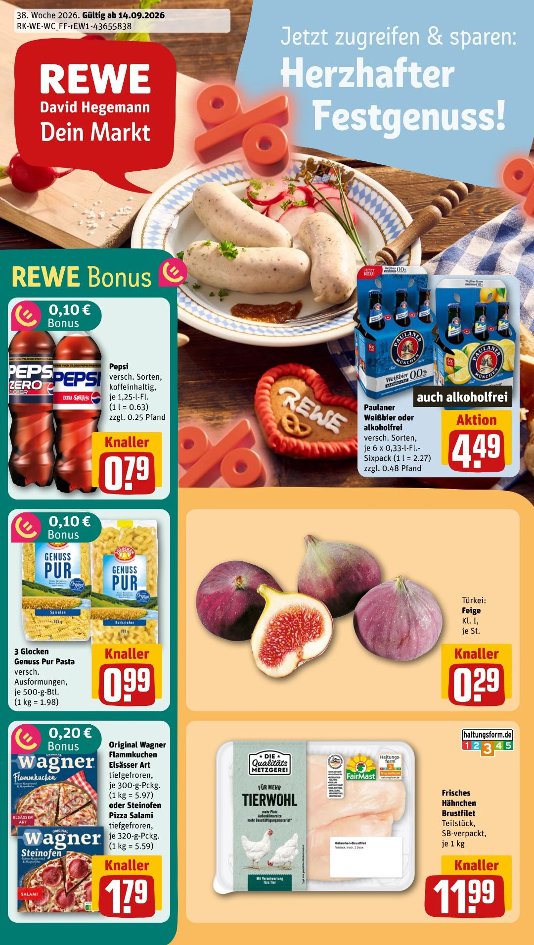 Rewe Каталог 13.09–19.09.2026 — Страна 1