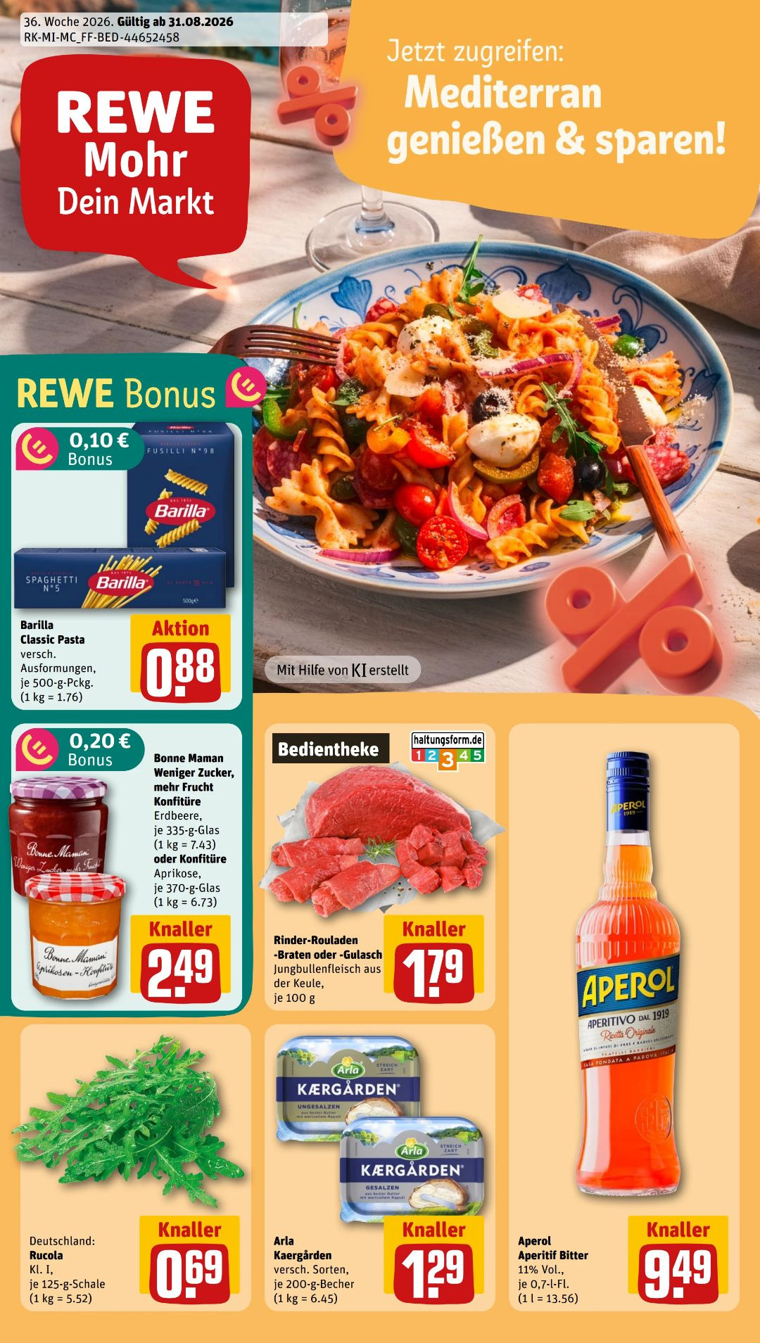 Rewe Kataloq 30.08–05.09.2026 — Səhifə 1