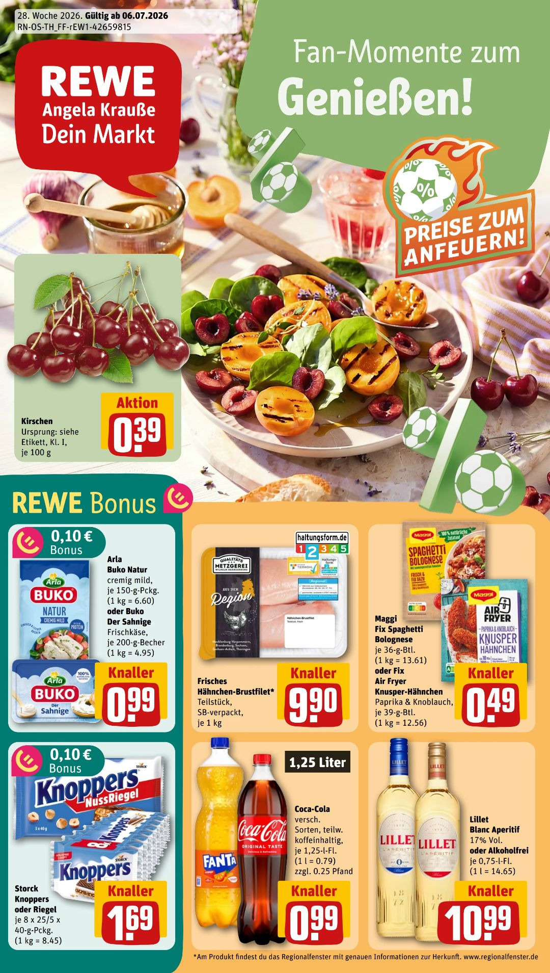 Rewe Flyer 05.07–11.07.2026 — Page 1
