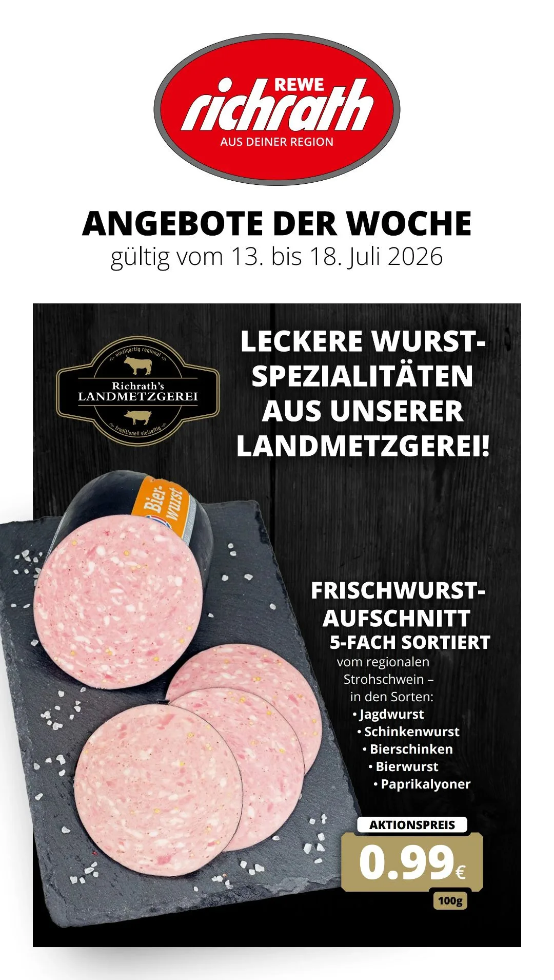 Rewe Gazetka 12.07–18.07.2026 — Strona 1