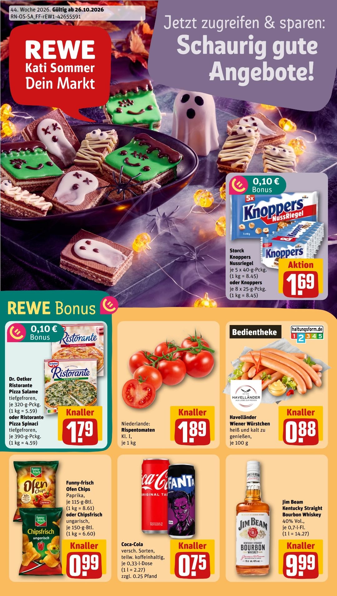 Rewe Gazetka 25.10–31.10.2026 — Strona 1