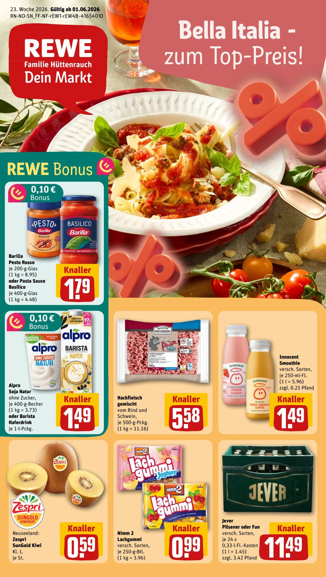 Rewe Gazetka 31.05–06.06.2026 — Strona 1