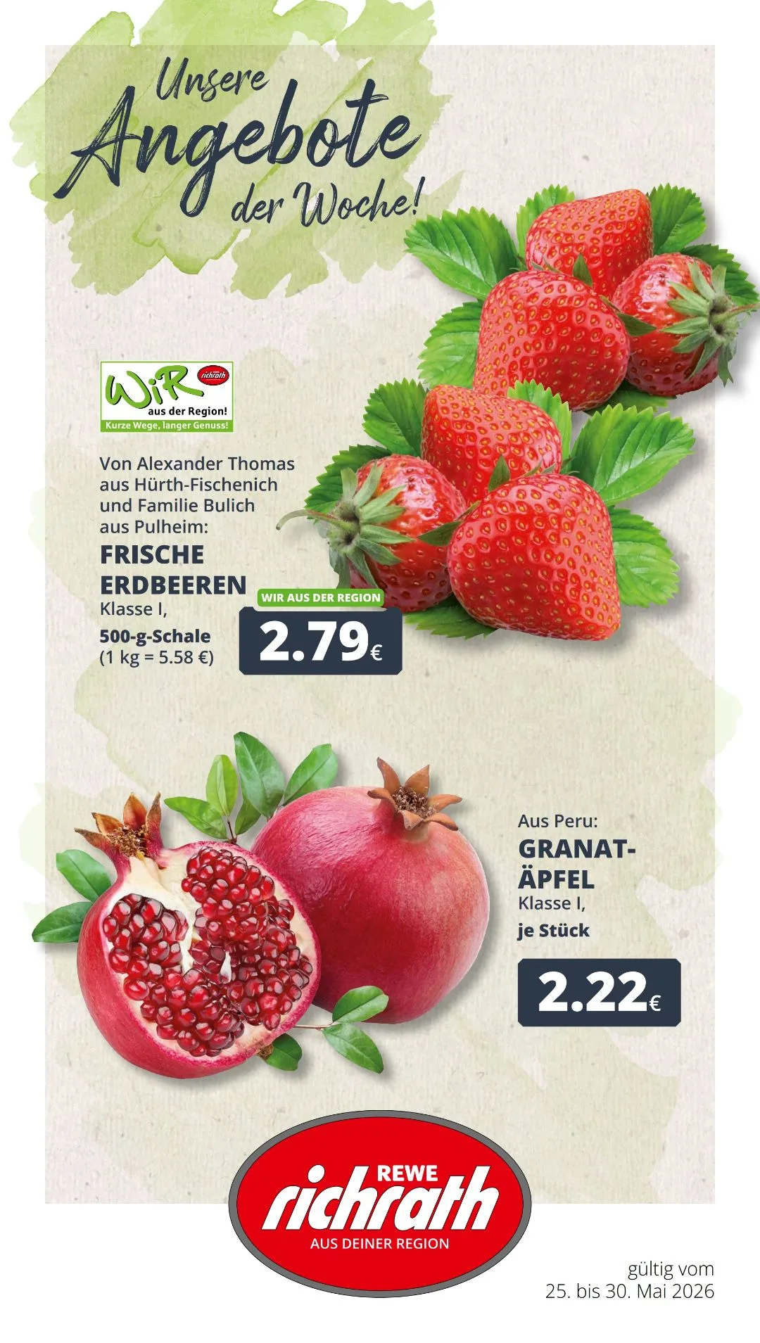 Rewe Gazetka 25.05–30.05.2026 — Strona 1